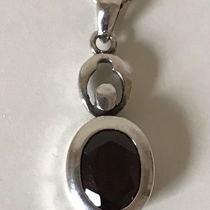 925 Sterling Silver Vintage Necklace with Pendant